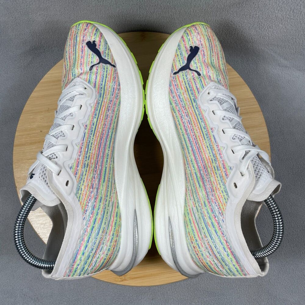 Puma Deviate Nitro Spectra Womens Size 10 Running Shoes Sneakers Multicolor - Picture 9 of 16